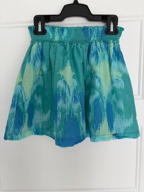 Garage Turquoise & Aqua Skirt